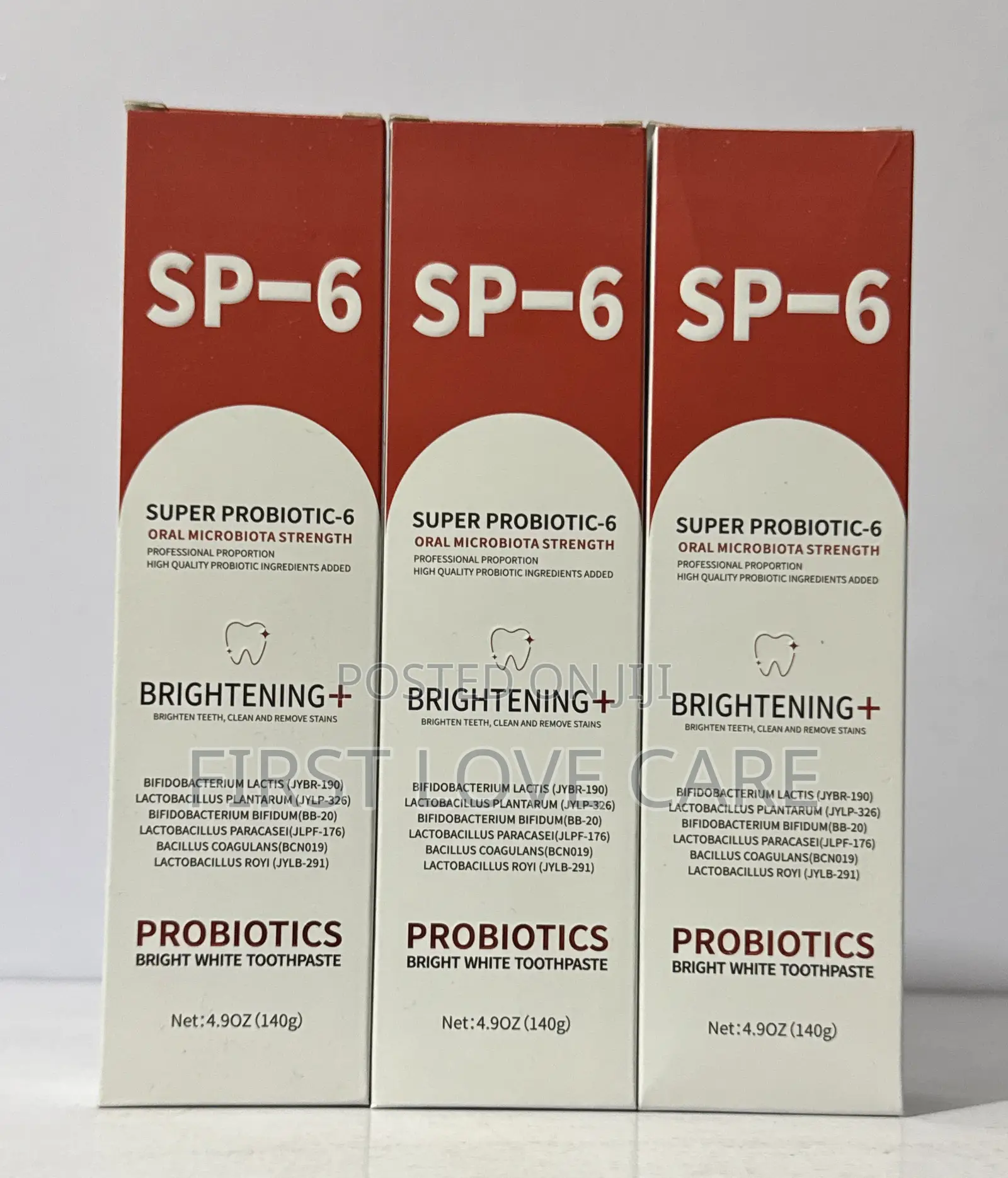 Sp-6 Probiotic Whitening Toothpaste -Enhanced Formula With 6 Probiotic