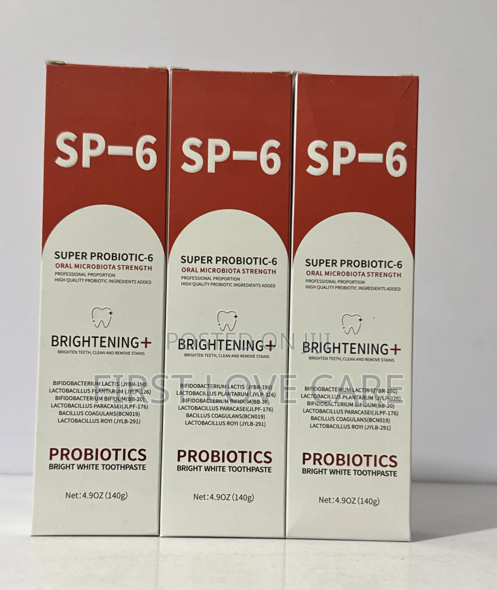 Sp-6 Probiotic Whitening Toothpaste -Enhanced Formula With 6 Probiotic