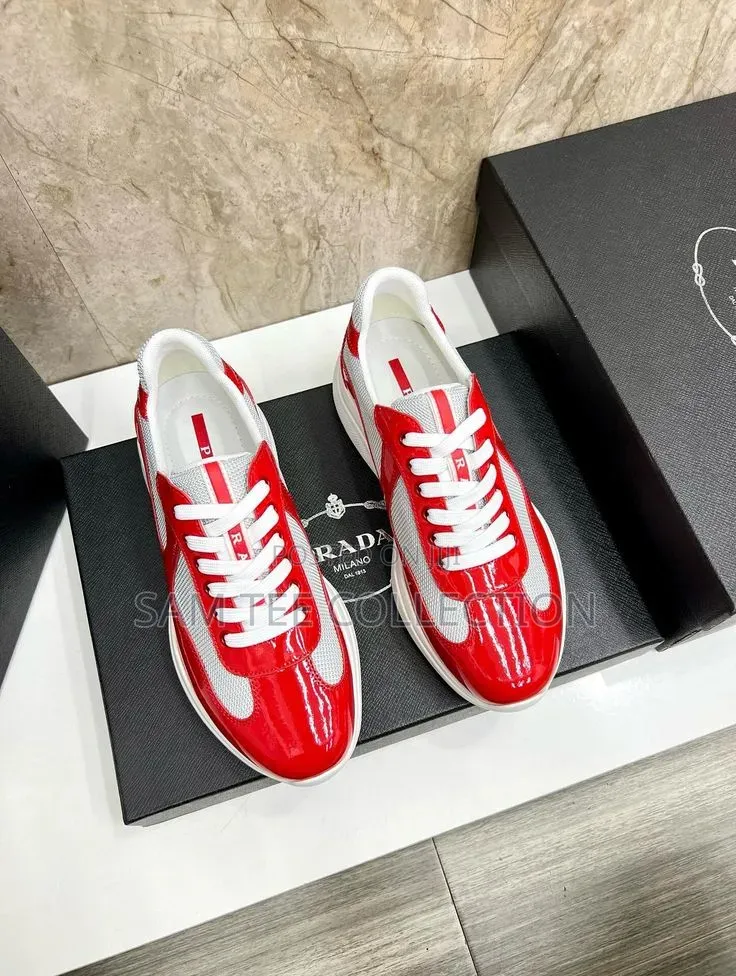 Prada America's Cup Patent-Leather