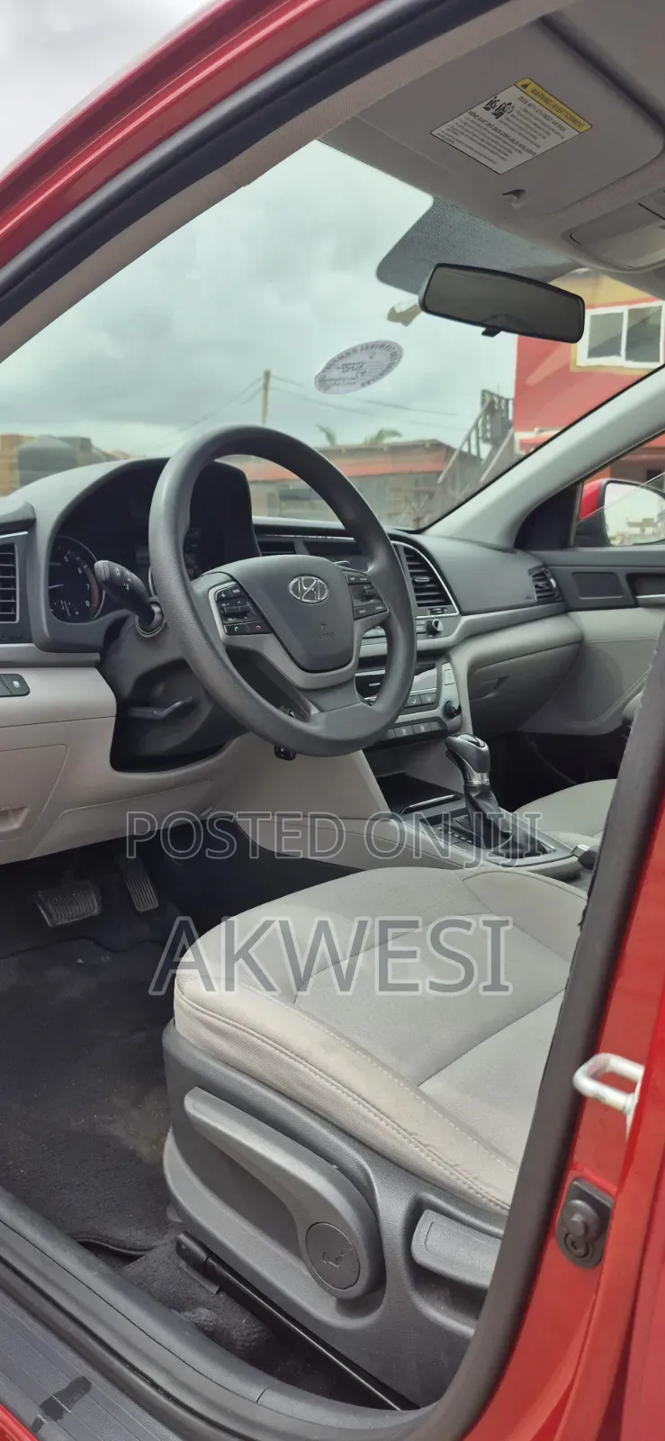 Hyundai Elantra 2017 Burgundy