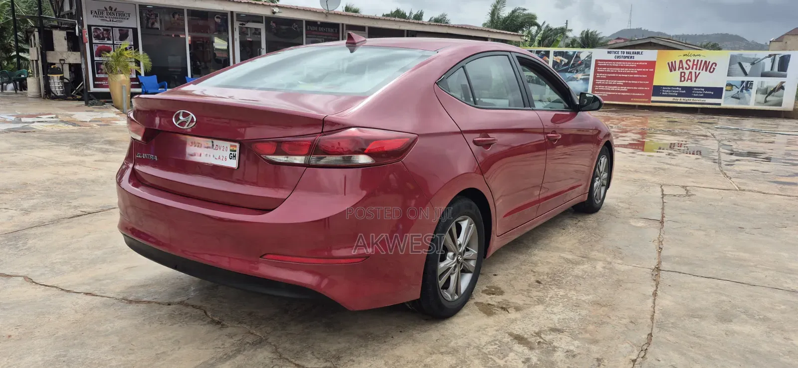 Hyundai Elantra 2017 Burgundy