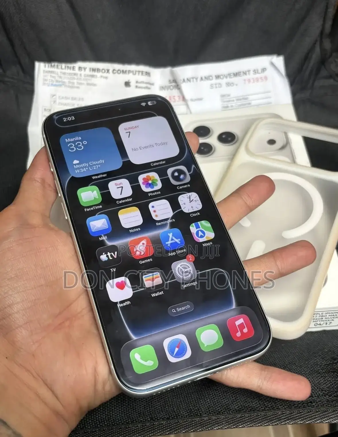 Apple iPhone 17 Pro Max 256 GB Silver