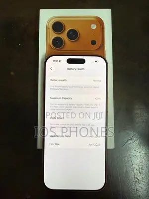 New Apple iPhone 17 Pro Max 256 GB Orange