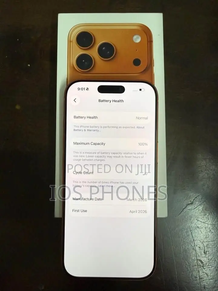 New Apple iPhone 17 Pro Max 256 GB Orange