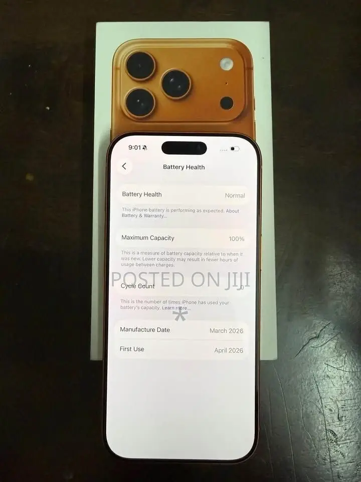 New Apple iPhone 17 Pro Max 256 GB Orange