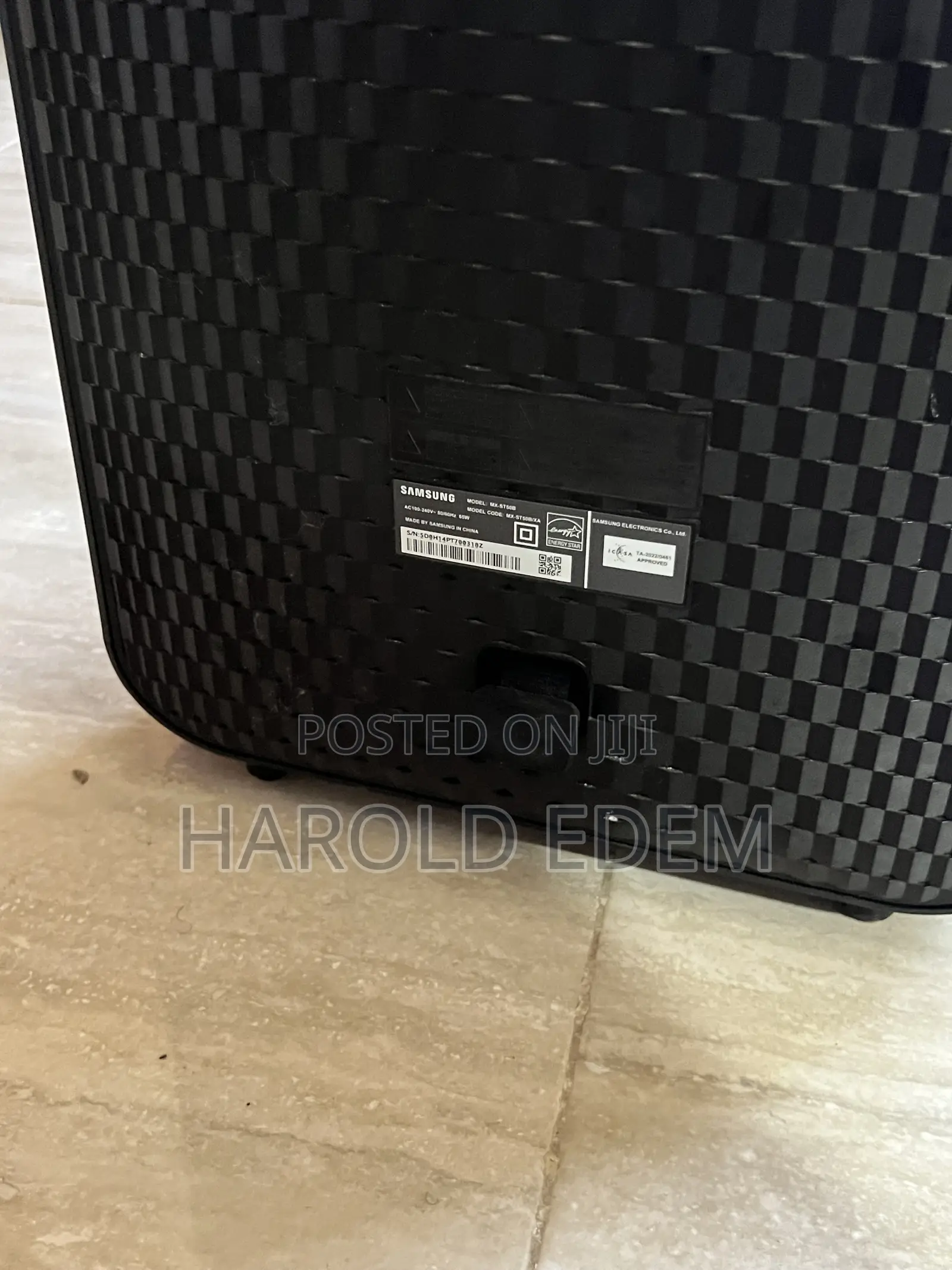 Samsung Wireless Bluetooth Speaker ( Mx-St50b)