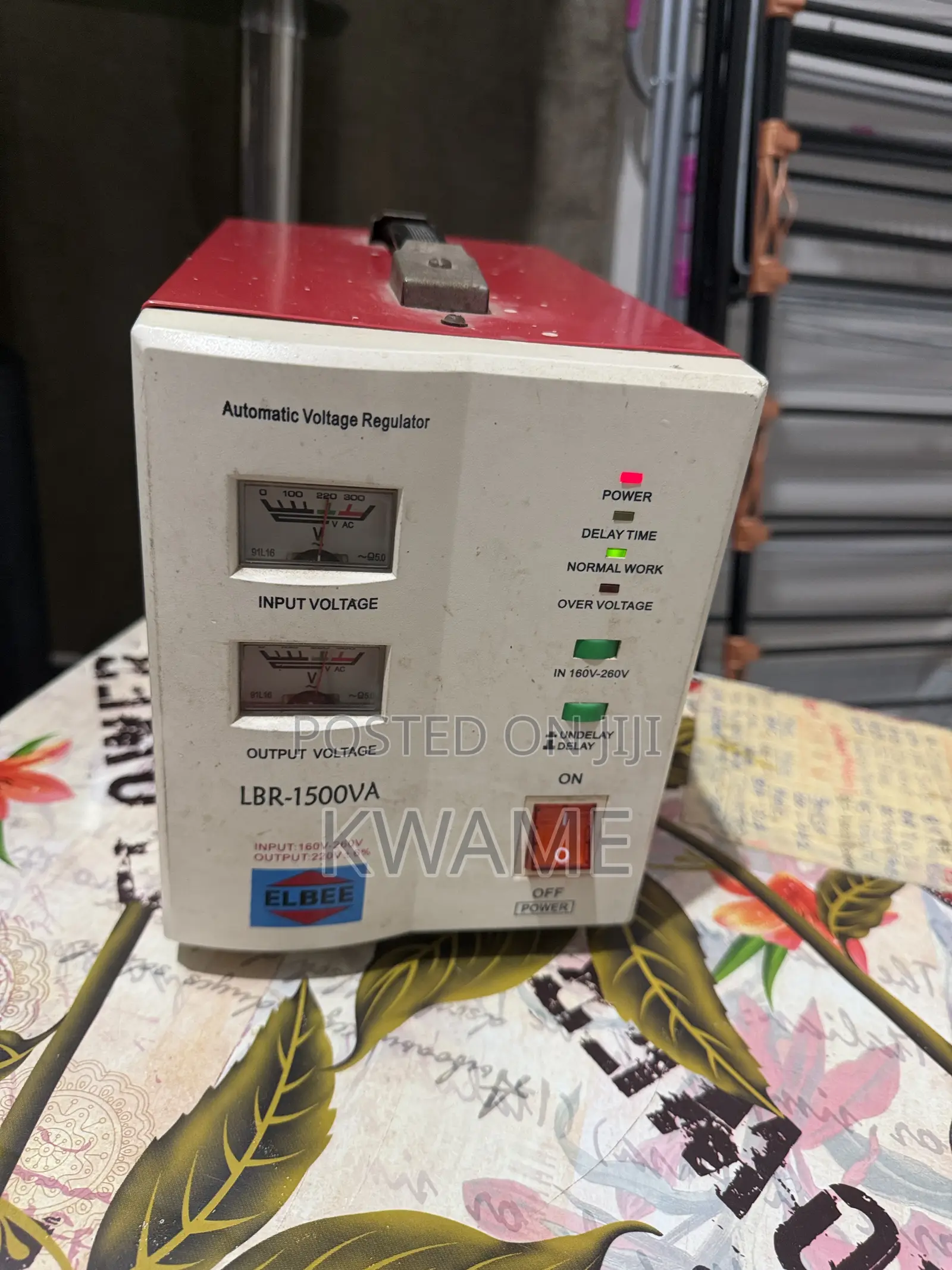 Elbee 1500w Automatic Voltage Regulator