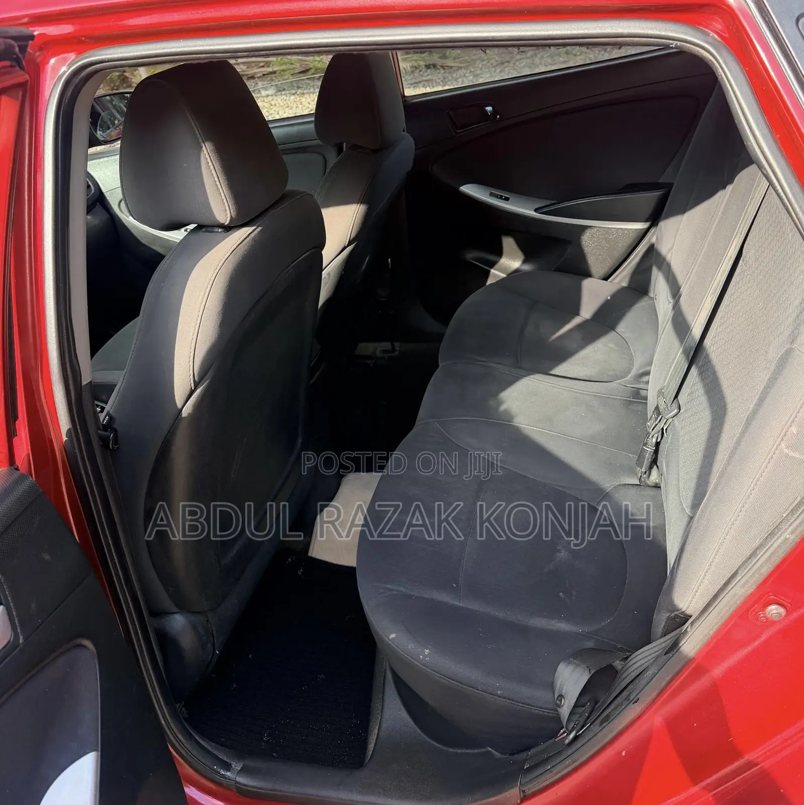 Hyundai Accent 2017 Red