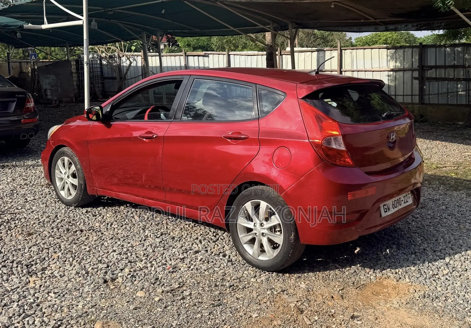 Hyundai Accent 2017 Red