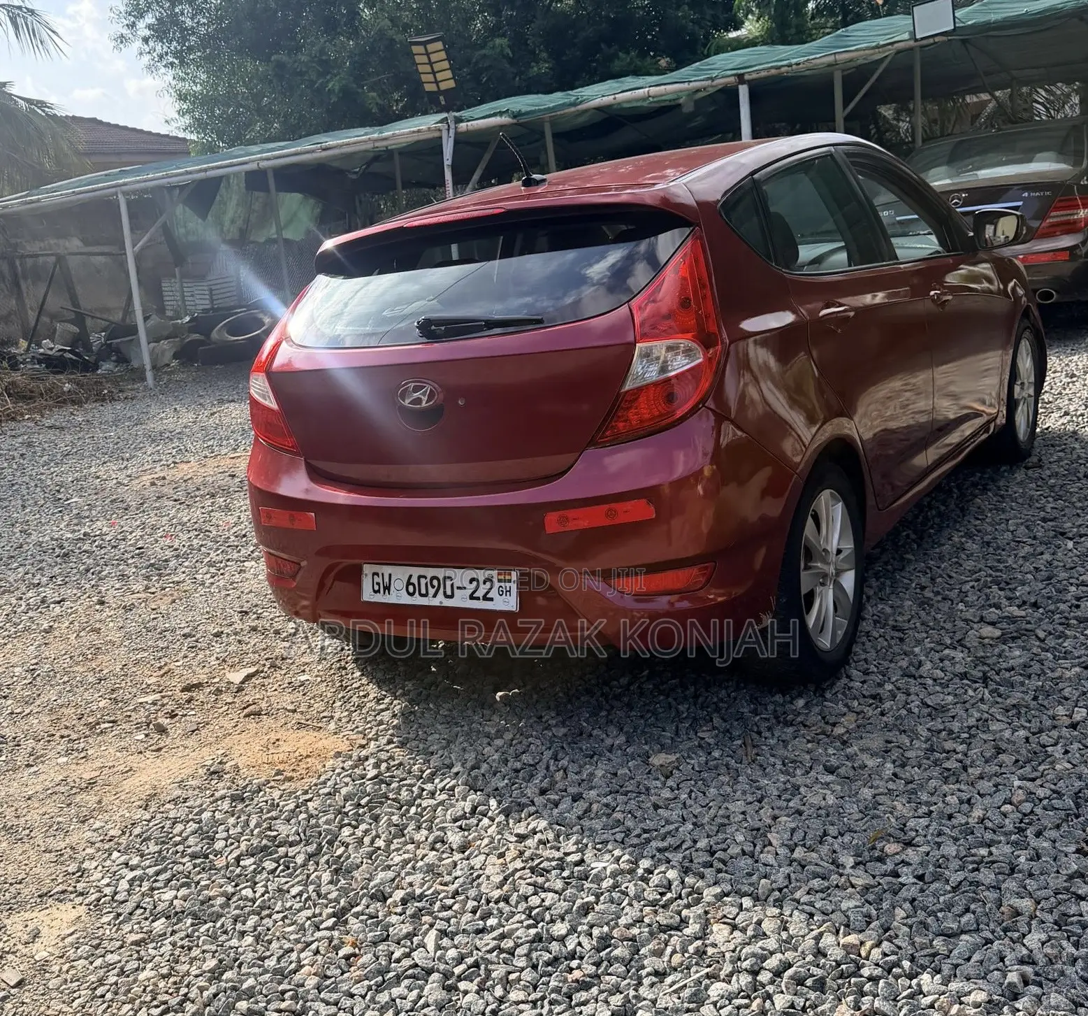 Hyundai Accent 2017 Red