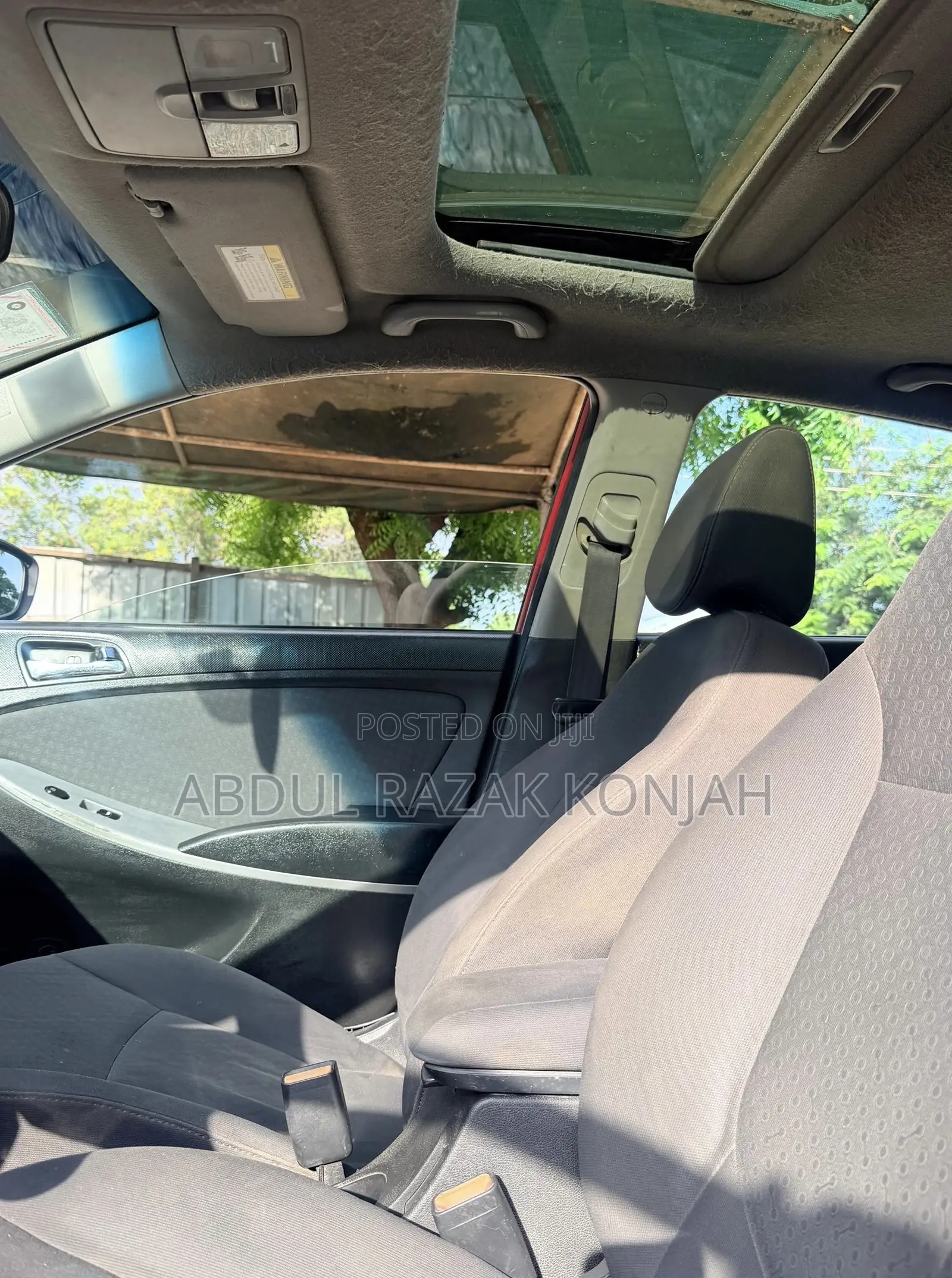Hyundai Accent 2017 Red