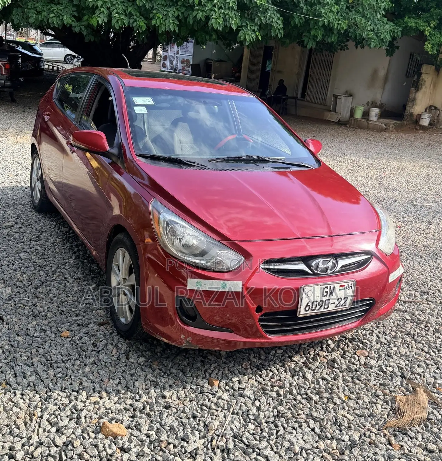 Hyundai Accent 2017 Red