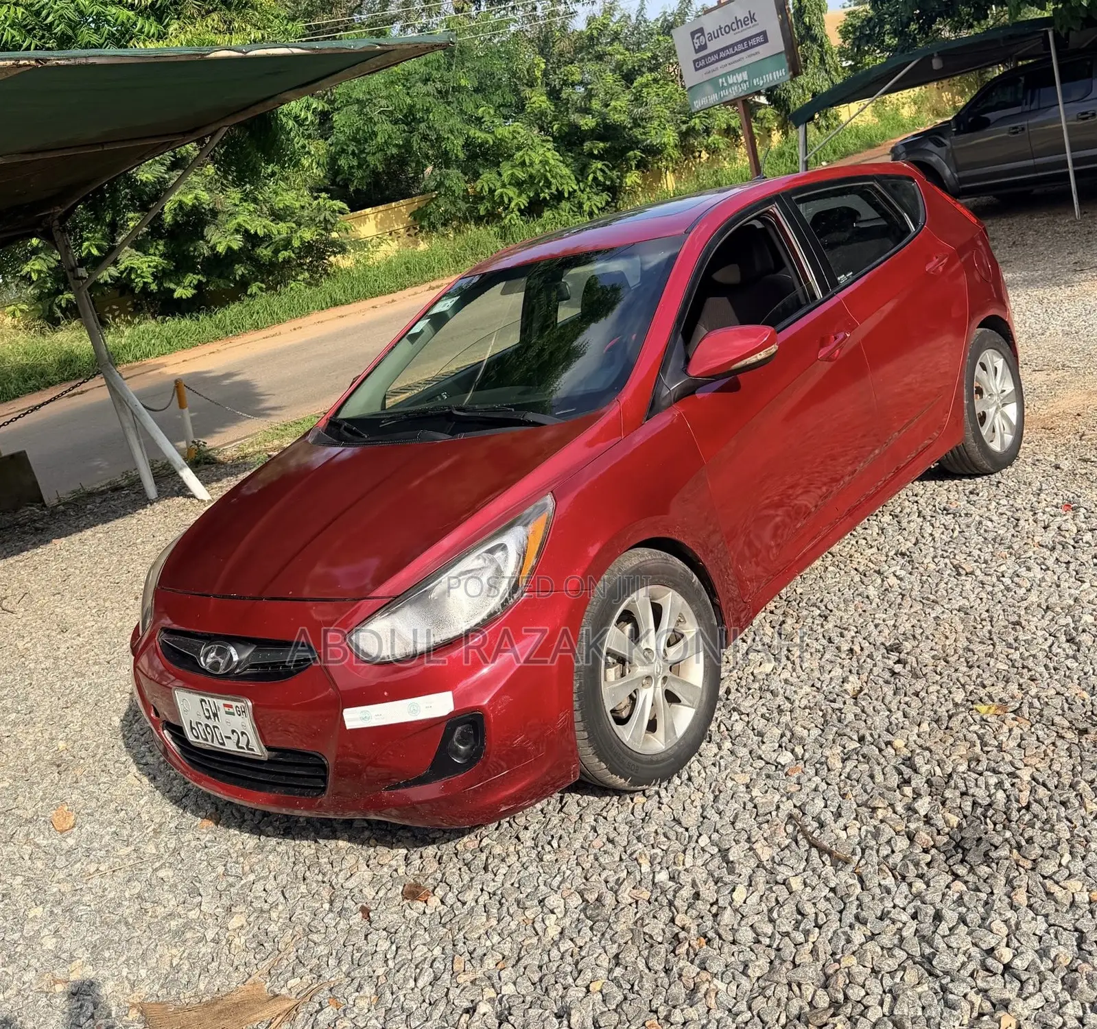 Hyundai Accent 2017 Red