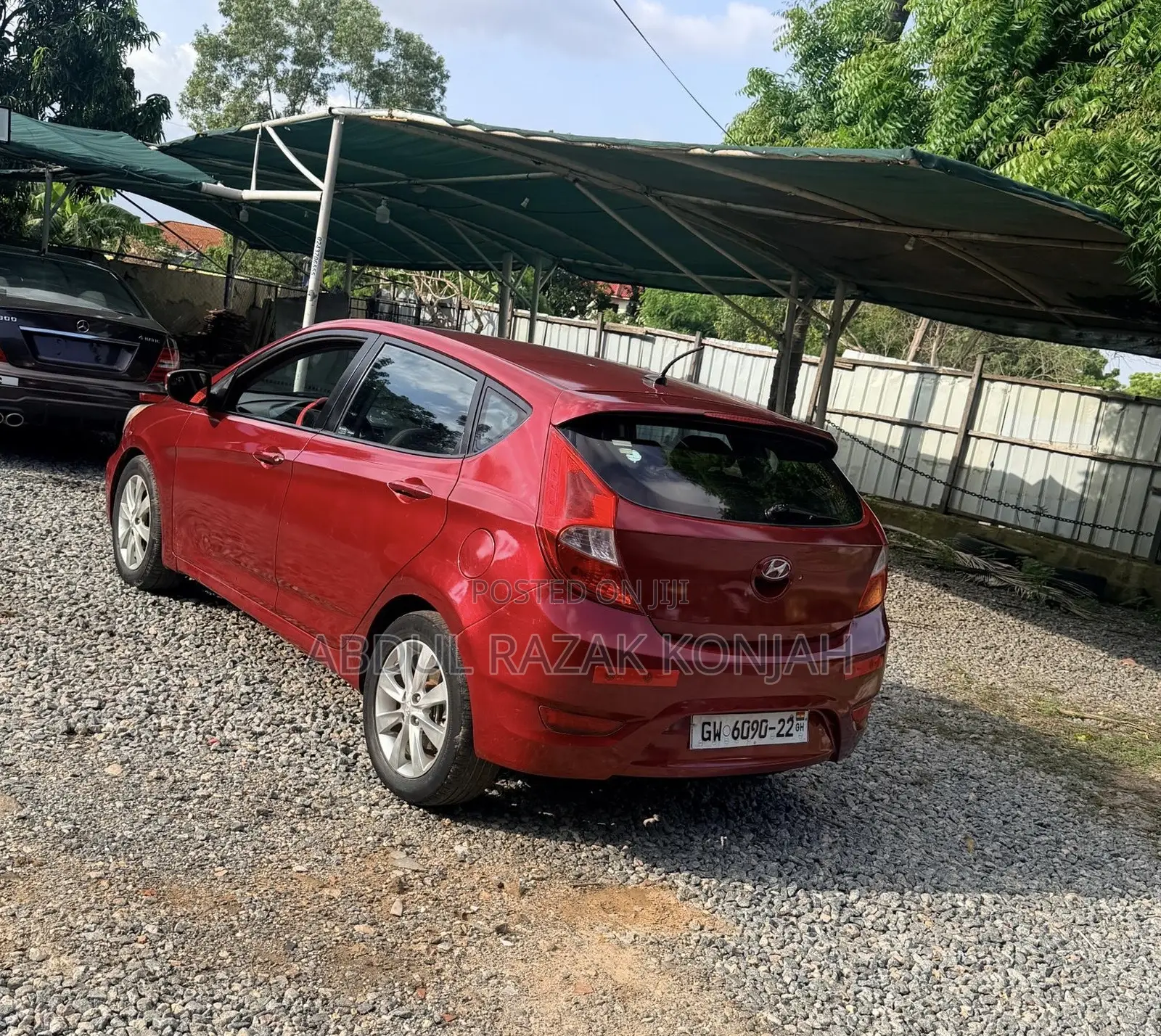 Hyundai Accent 2017 Red