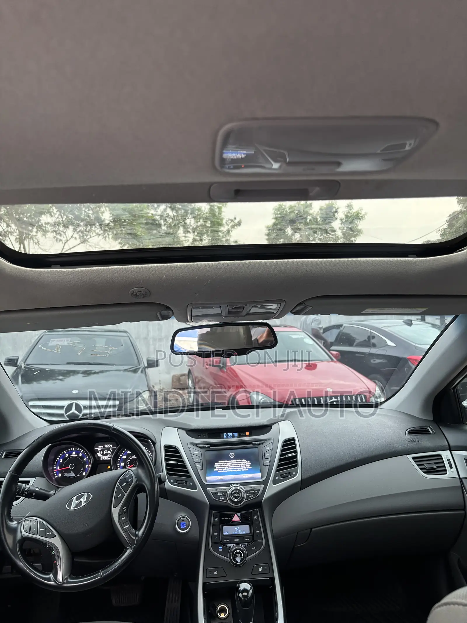 Hyundai Elantra Limited 4dr Sedan (1.8L 4cyl 6A) 2015 White