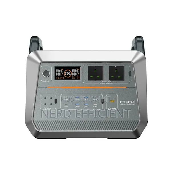 2000w Portable Solar Generator / Power Station