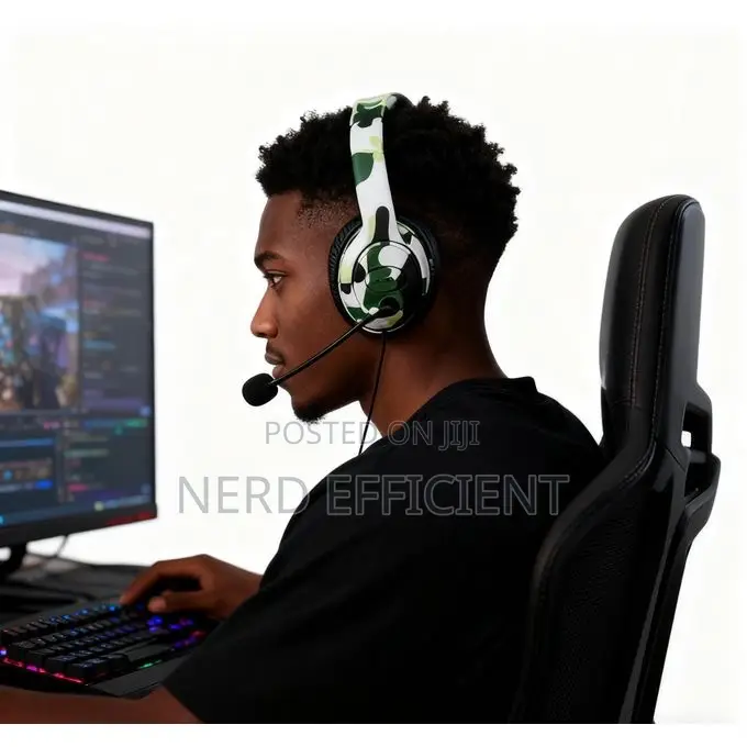 Gaming Headset With Microphone