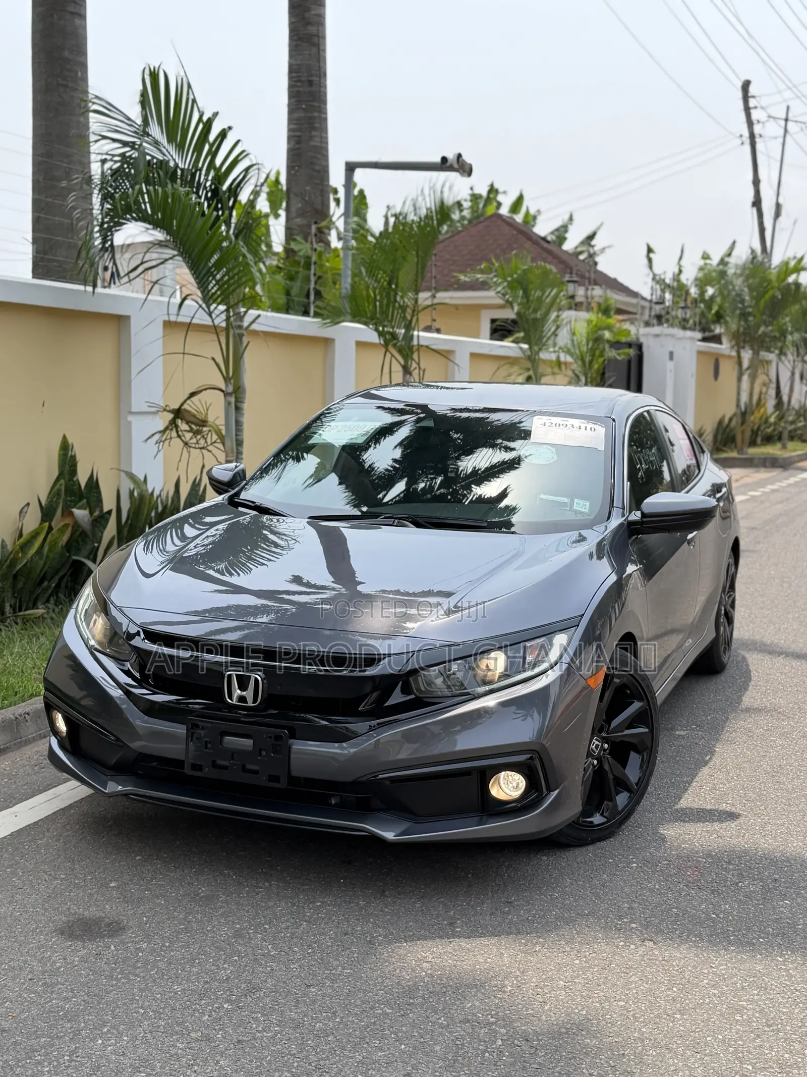 Honda Civic Sport Sedan 2019 Gray