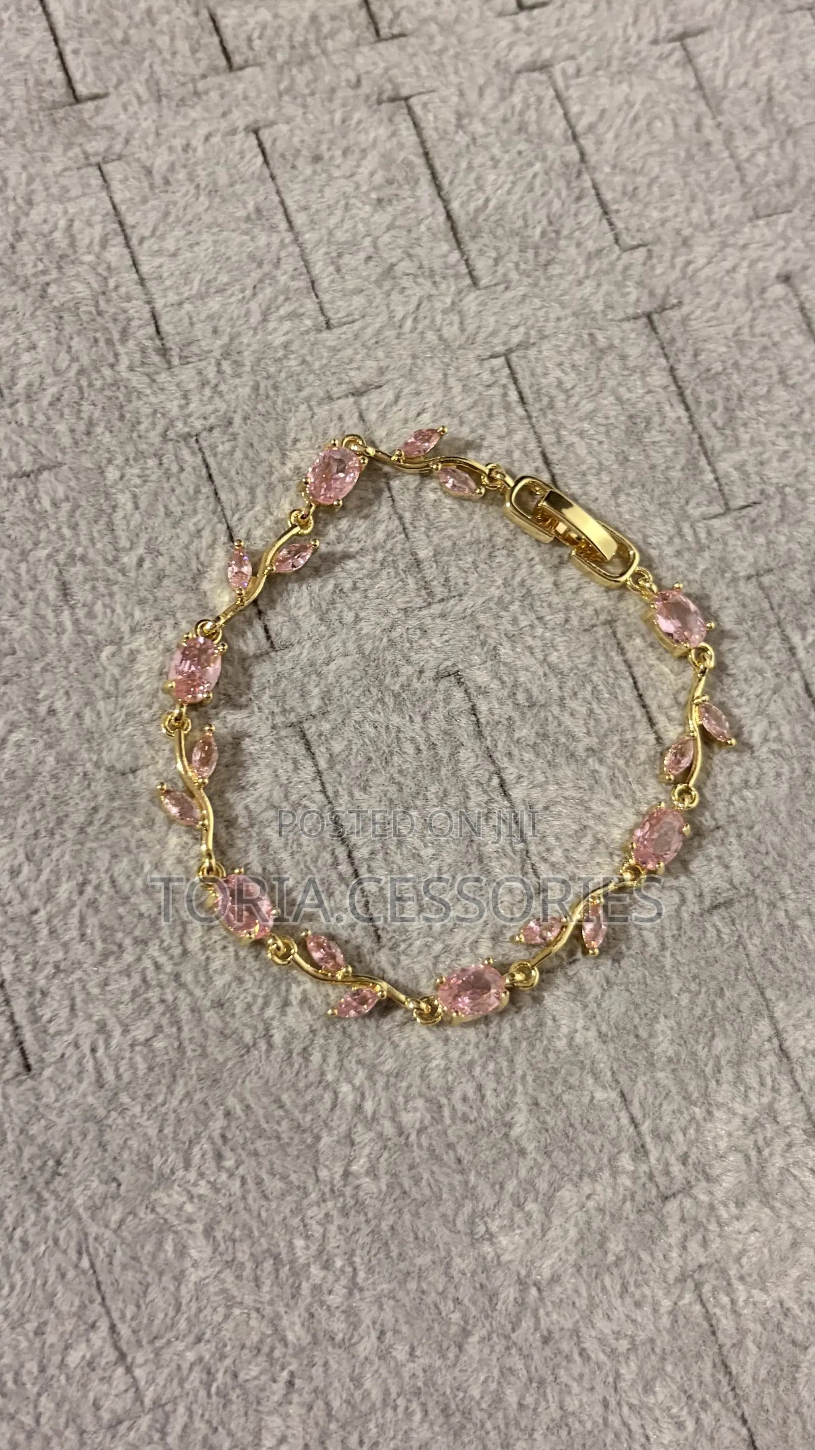 Floral Crystal Bracelet