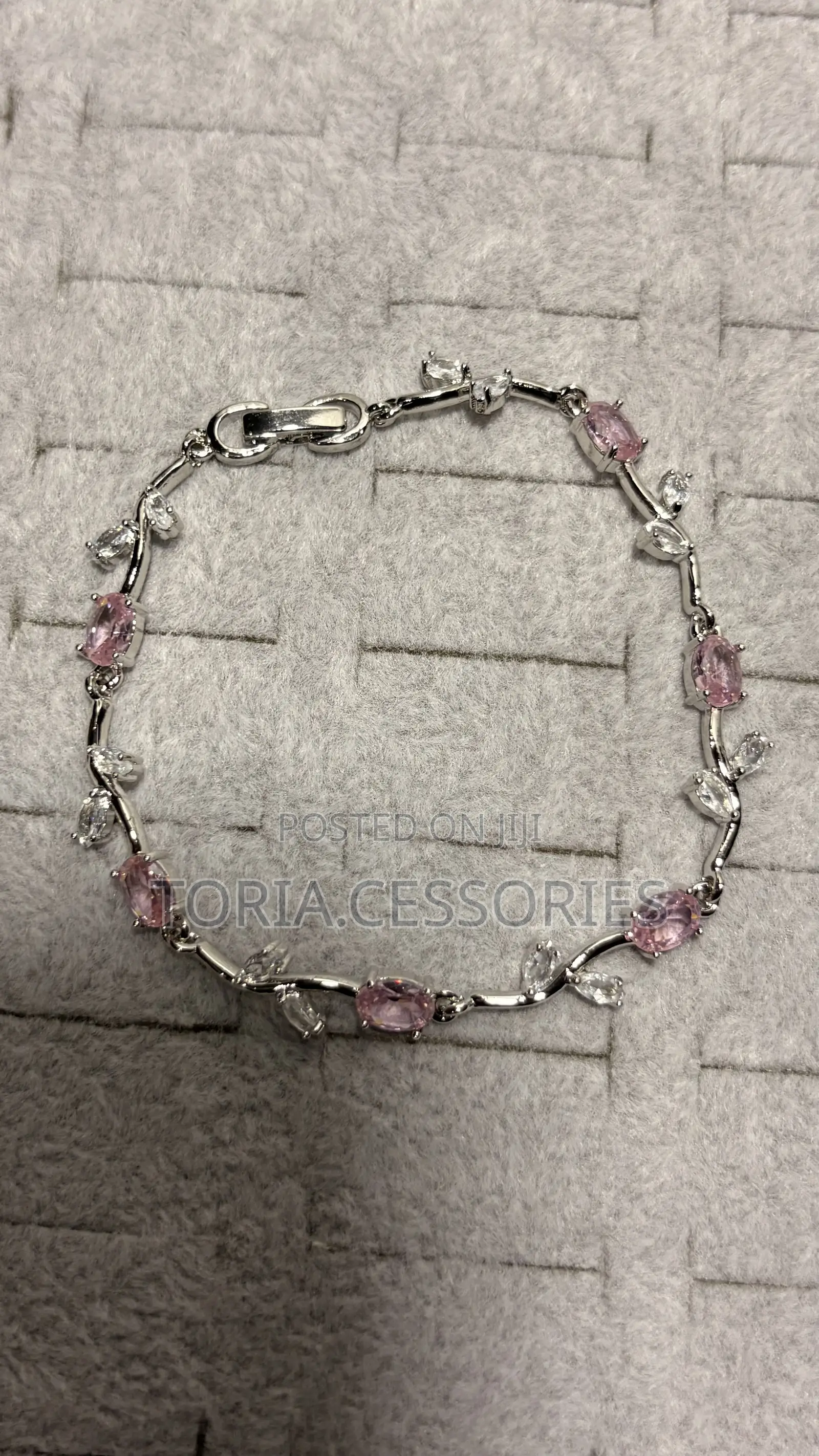 Floral Crystal Bracelet