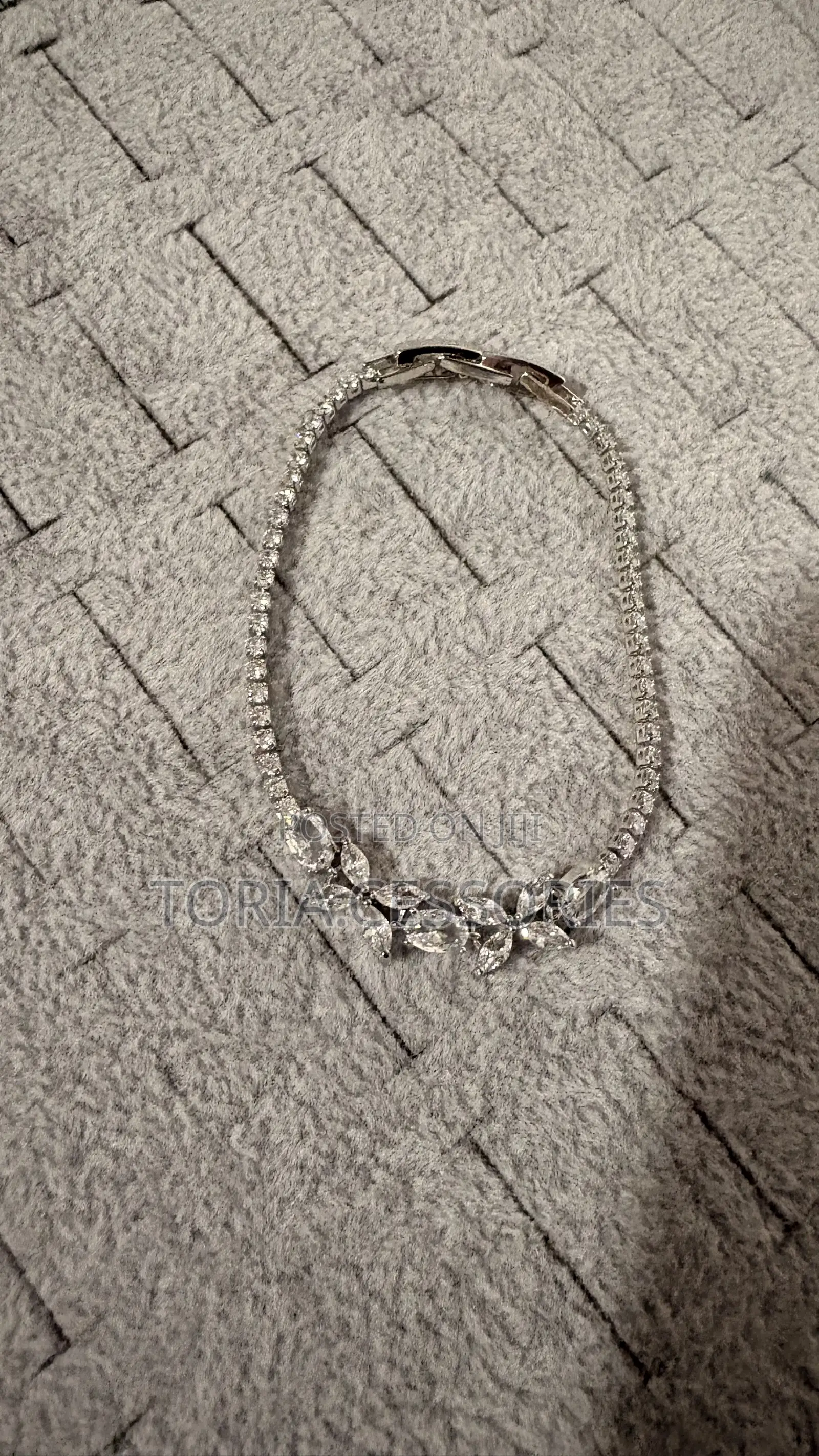 Floral Crystal Bracelet