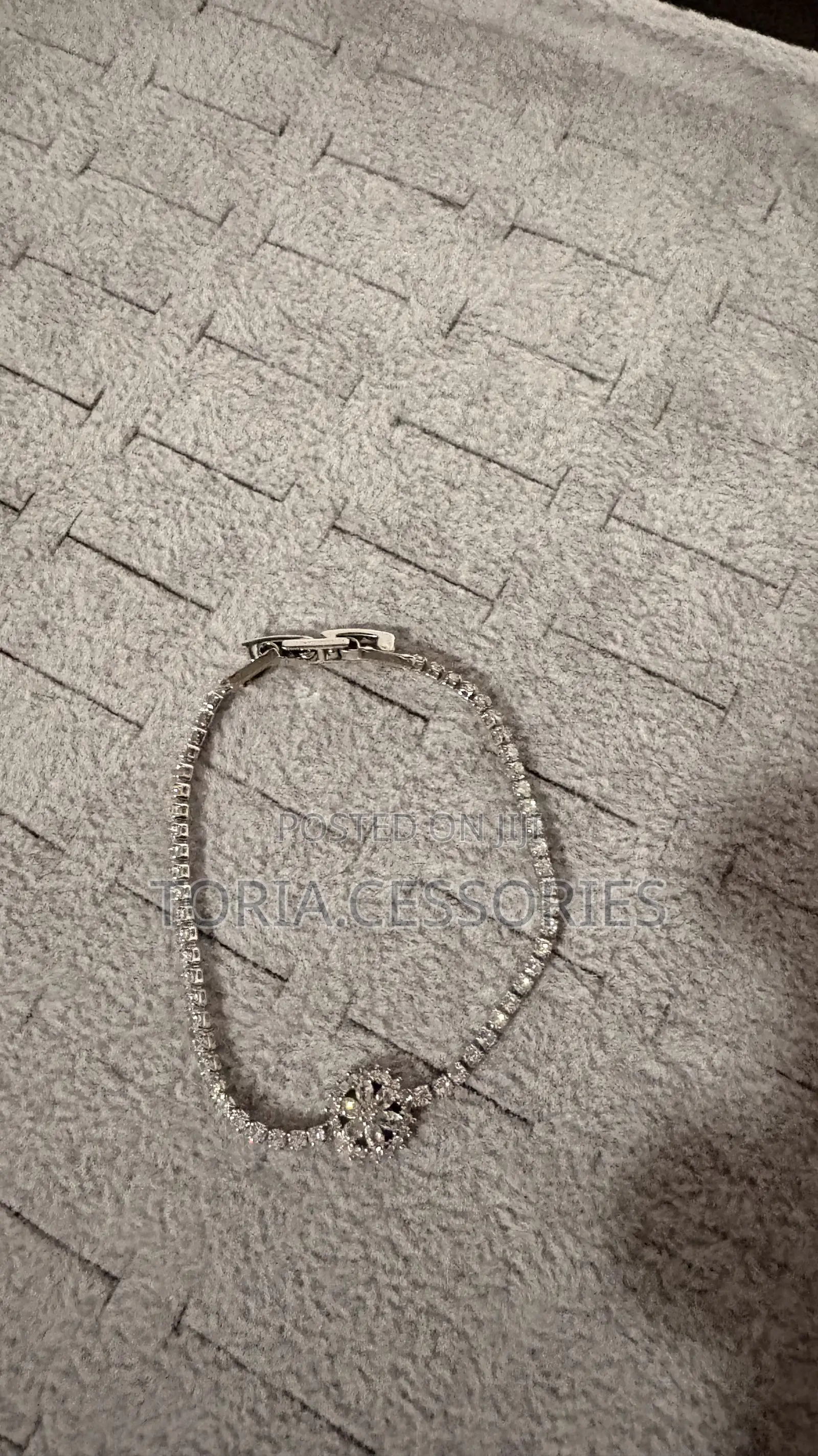 Floral Crystal Bracelet