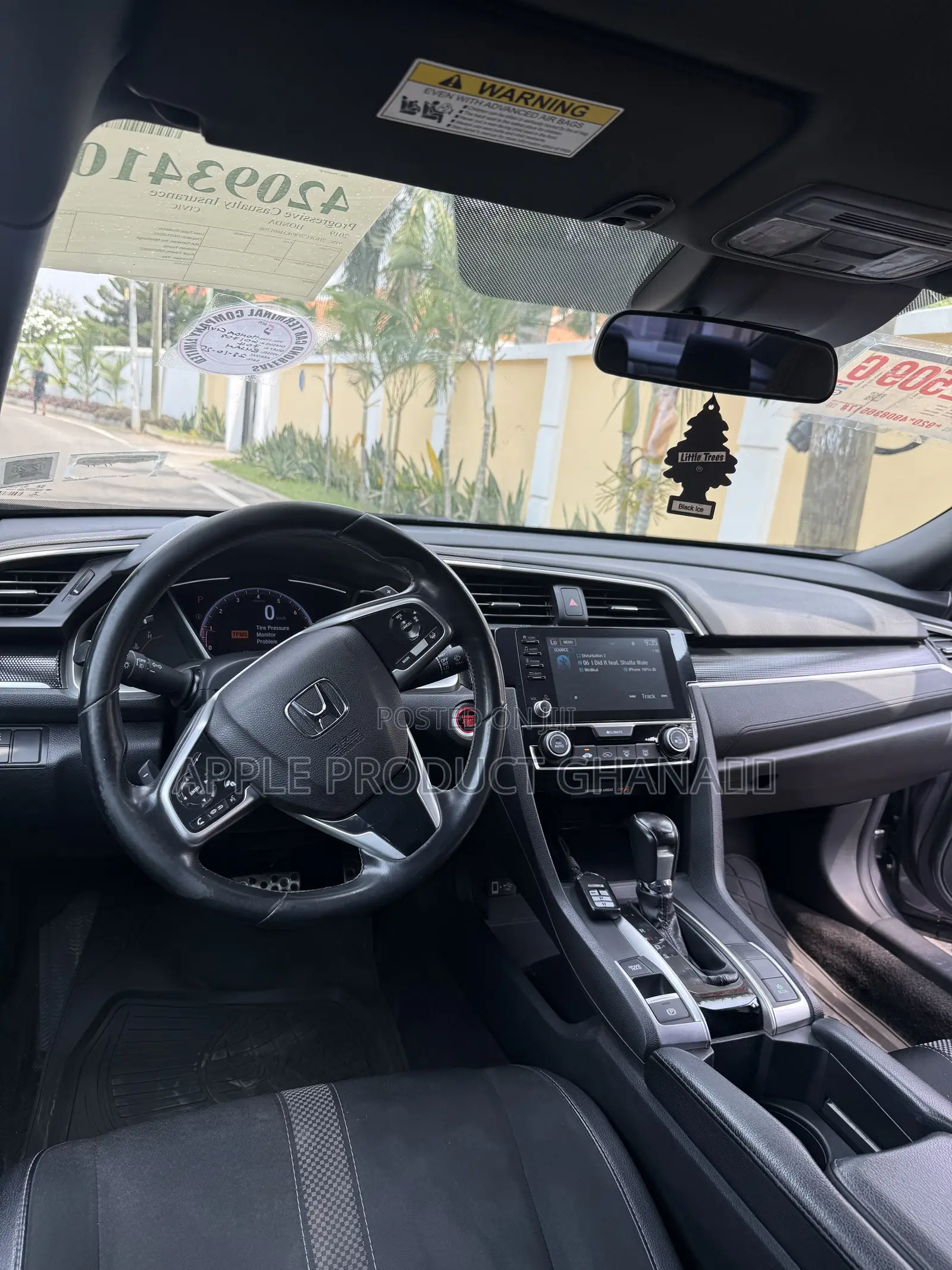 Honda Civic Sport Sedan 2019 Gray
