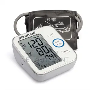 Digital Blood Pressure (Bp) and Heartbeat Monitor Meter