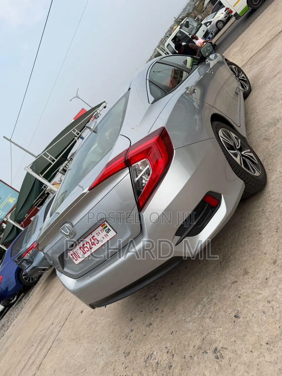 Honda Civic EX-L Sedan 2018 Silver