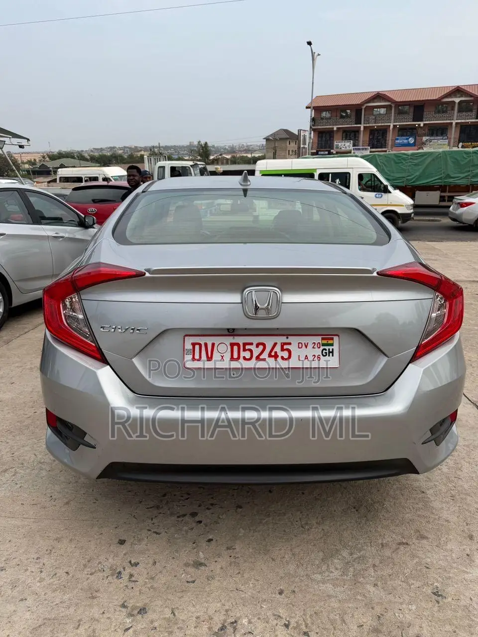Honda Civic EX-L Sedan 2018 Silver
