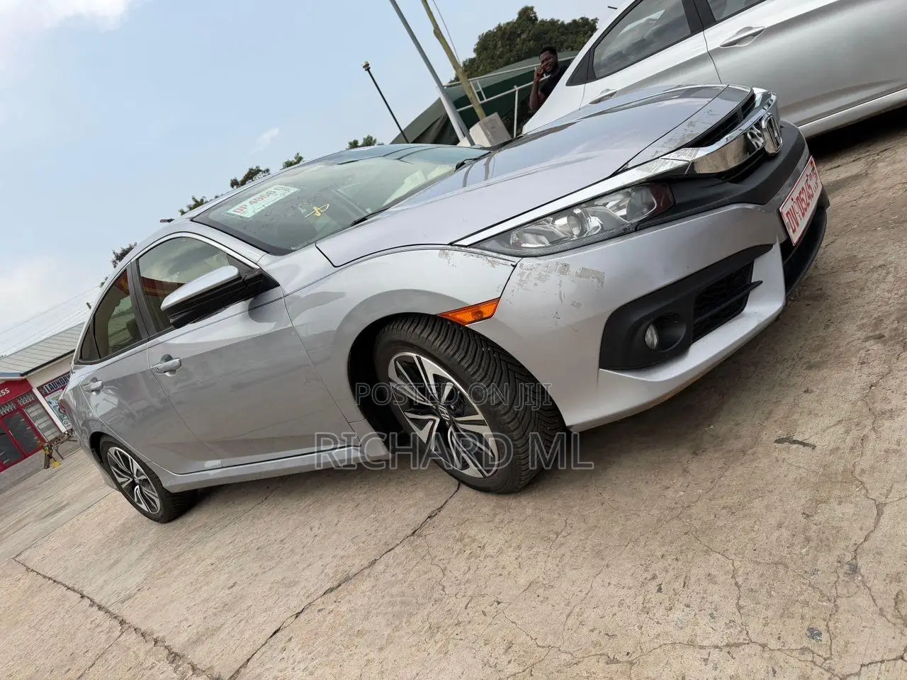 Honda Civic EX-L Sedan 2018 Silver