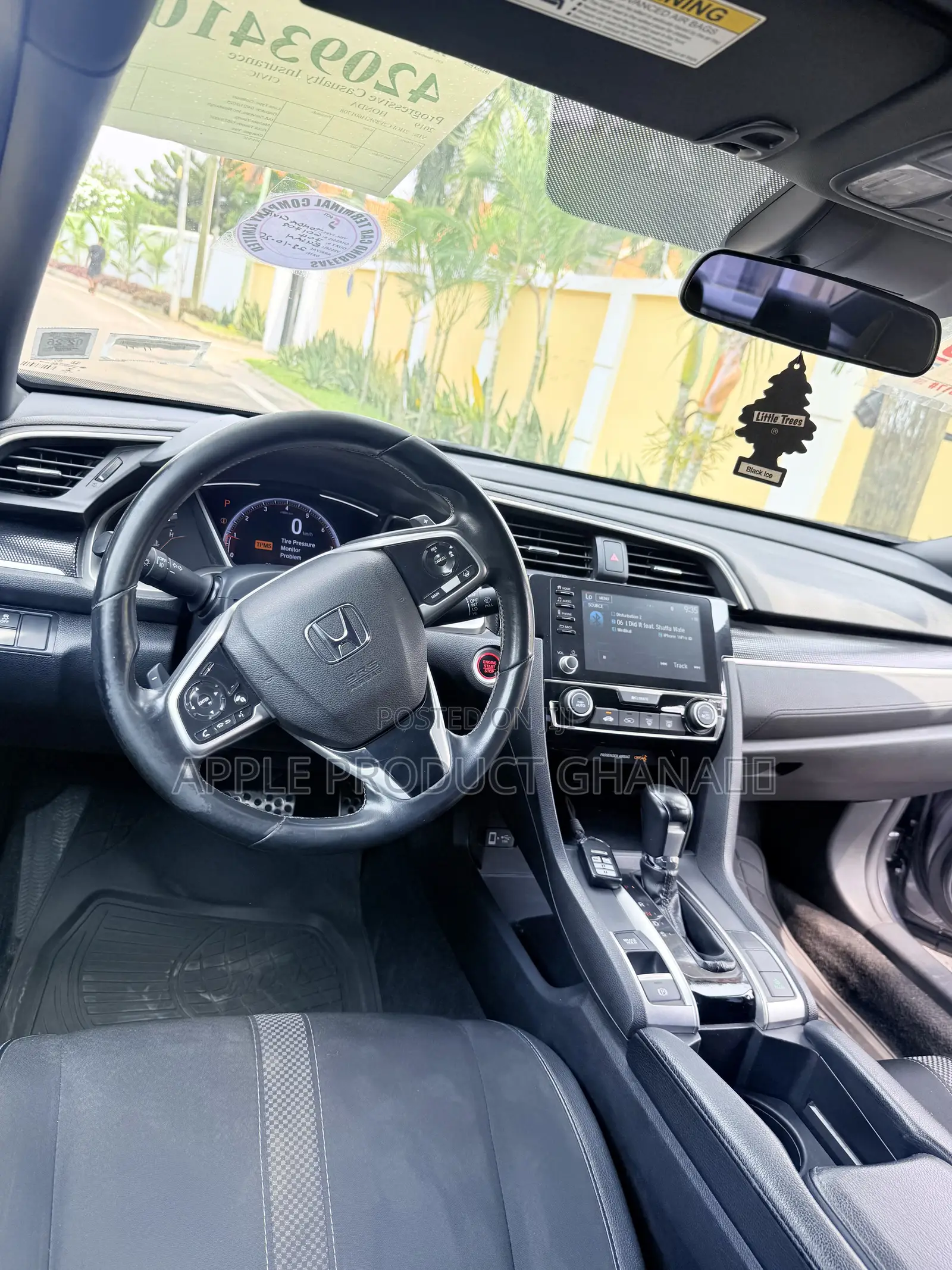 Honda Civic Sport Sedan 2019 Gray
