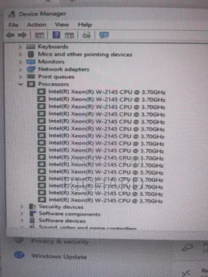 Desktop Computer HP Z4 G4 32GB Intel Xeon