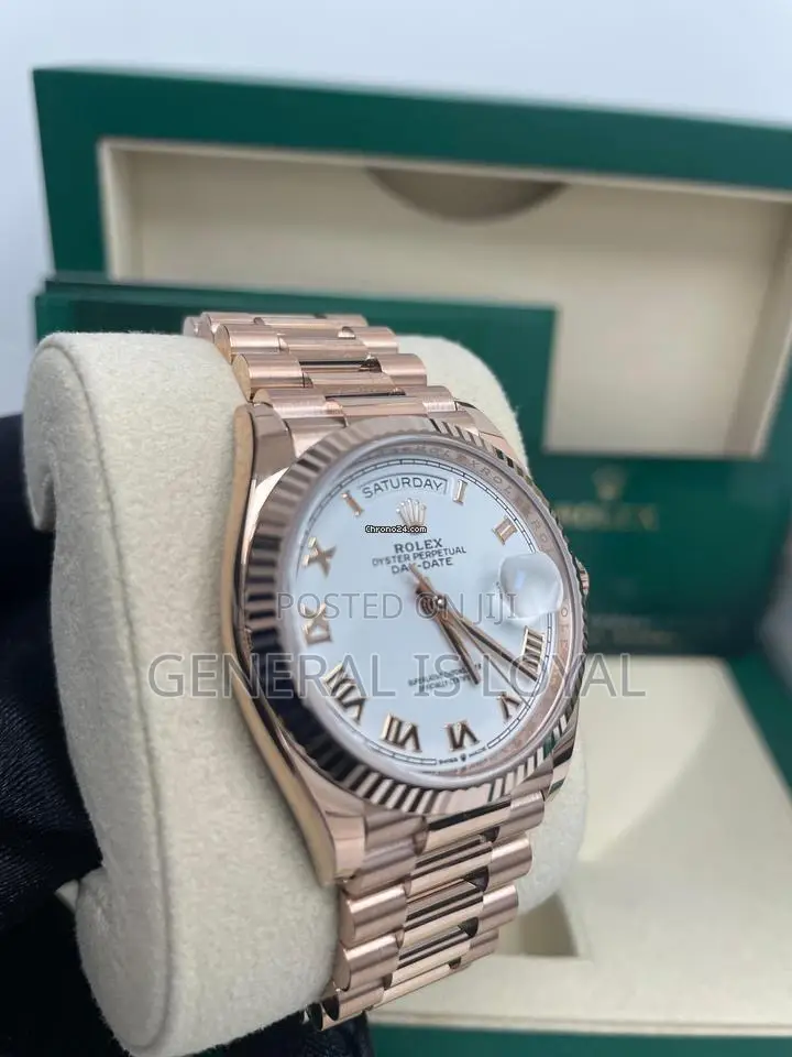 Rolex Day-Date - Rose Gold Automatic Movement Watch
