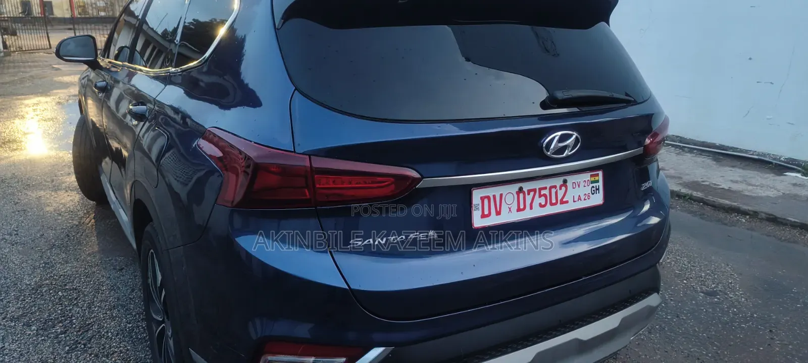 Hyundai Santa Fe Limited 2.0T AWD 2020 Blue