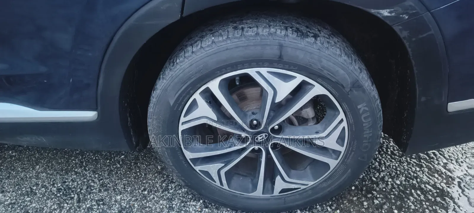 Hyundai Santa Fe Limited 2.0T AWD 2020 Blue