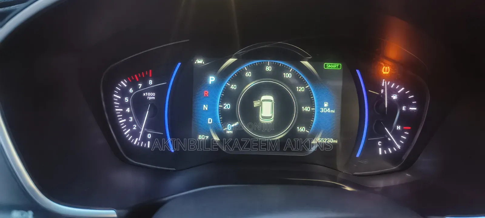 Hyundai Santa Fe Limited 2.0T AWD 2020 Blue
