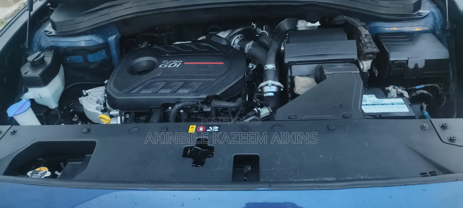 Hyundai Santa Fe Limited 2.0T AWD 2020 Blue