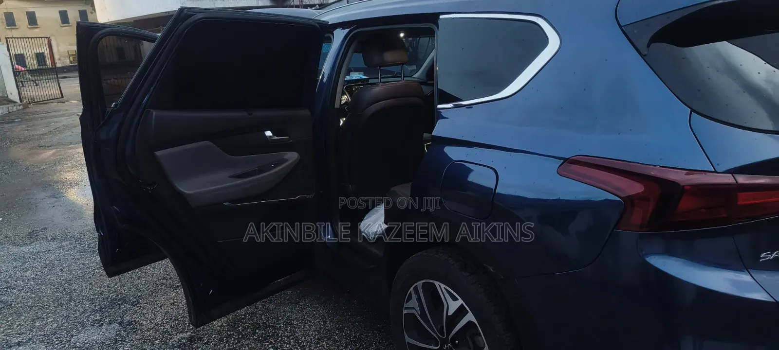 Hyundai Santa Fe Limited 2.0T AWD 2020 Blue