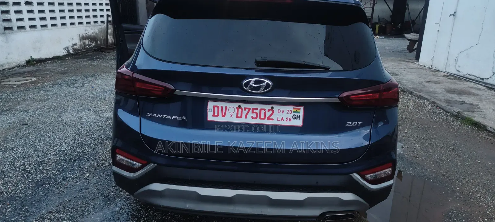Hyundai Santa Fe Limited 2.0T AWD 2020 Blue