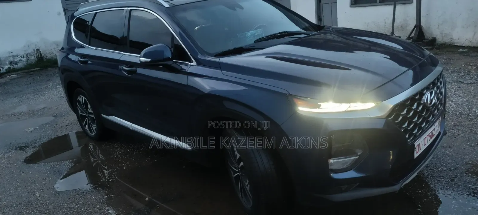 Hyundai Santa Fe Limited 2.0T AWD 2020 Blue
