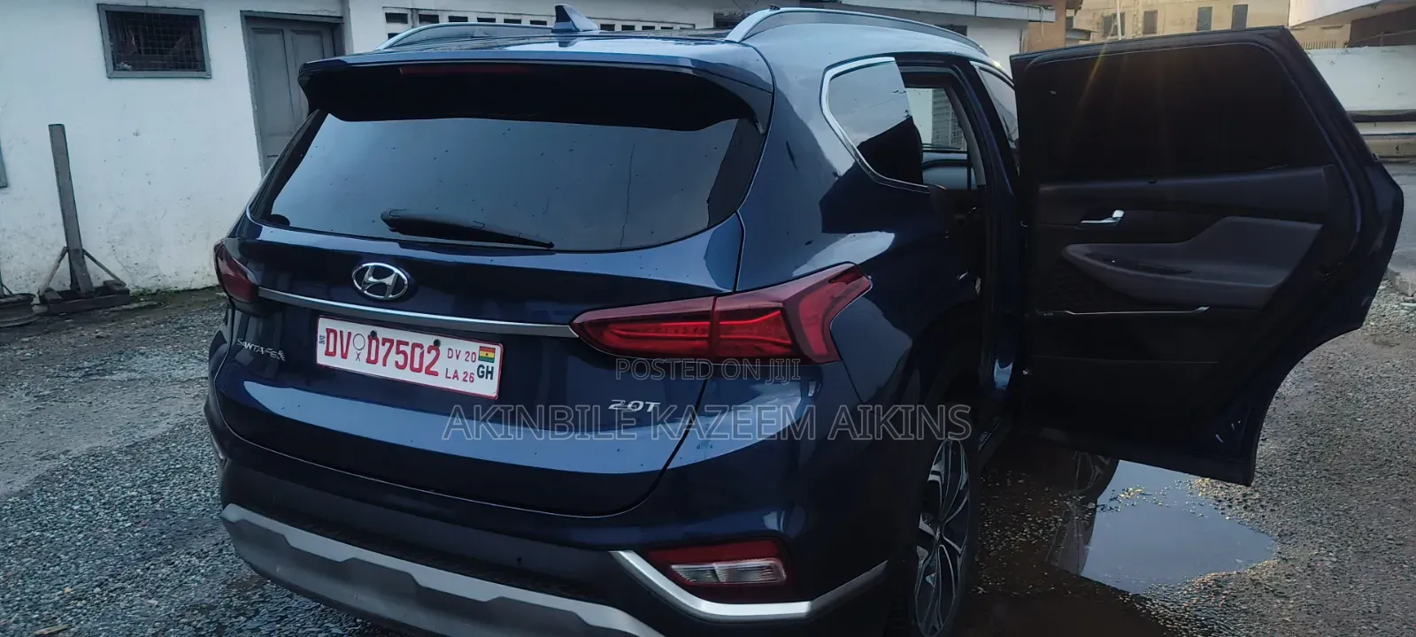 Hyundai Santa Fe Limited 2.0T AWD 2020 Blue