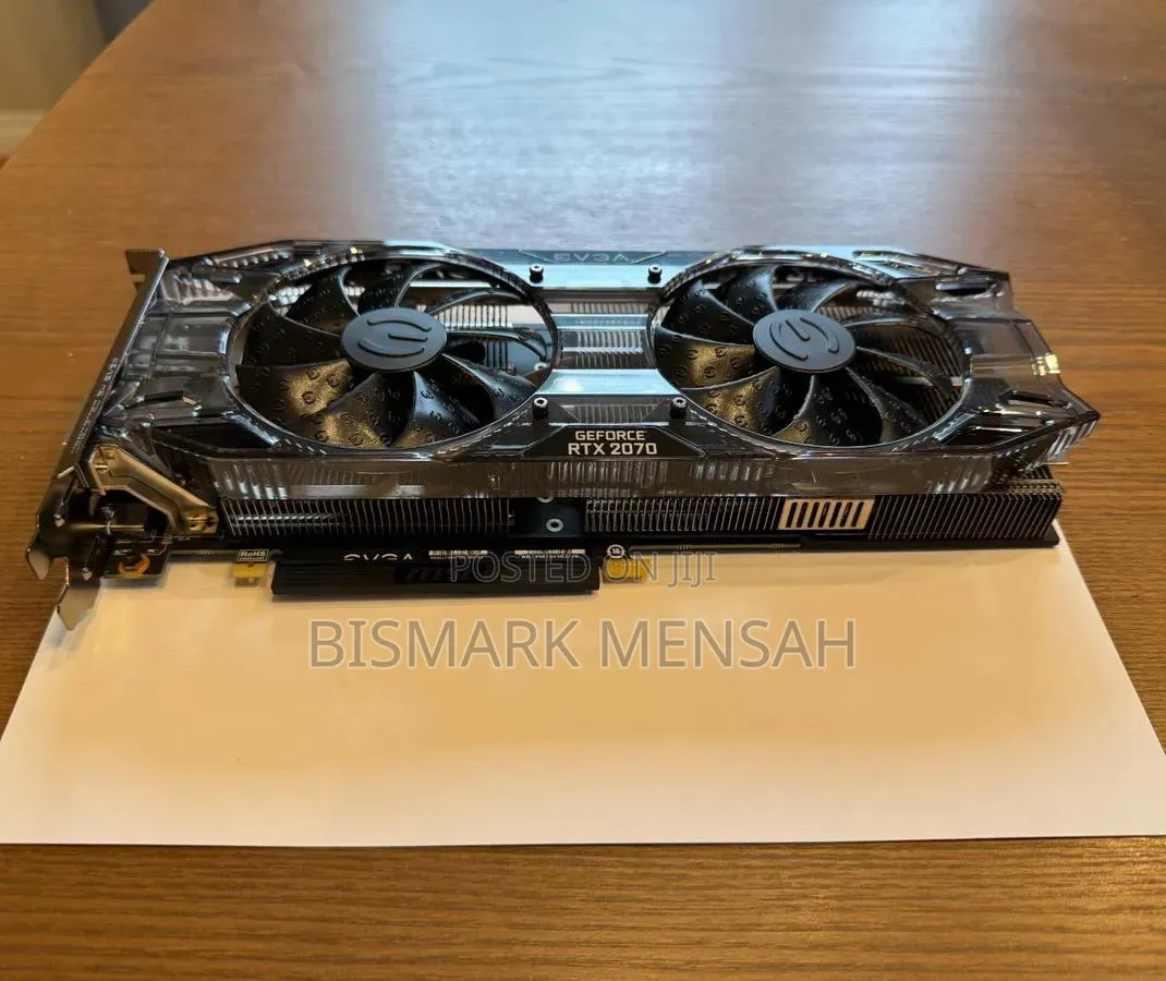 Evga RTX 2070 Black Gaming, 8gb Gddr6, Dual HDB Fans
