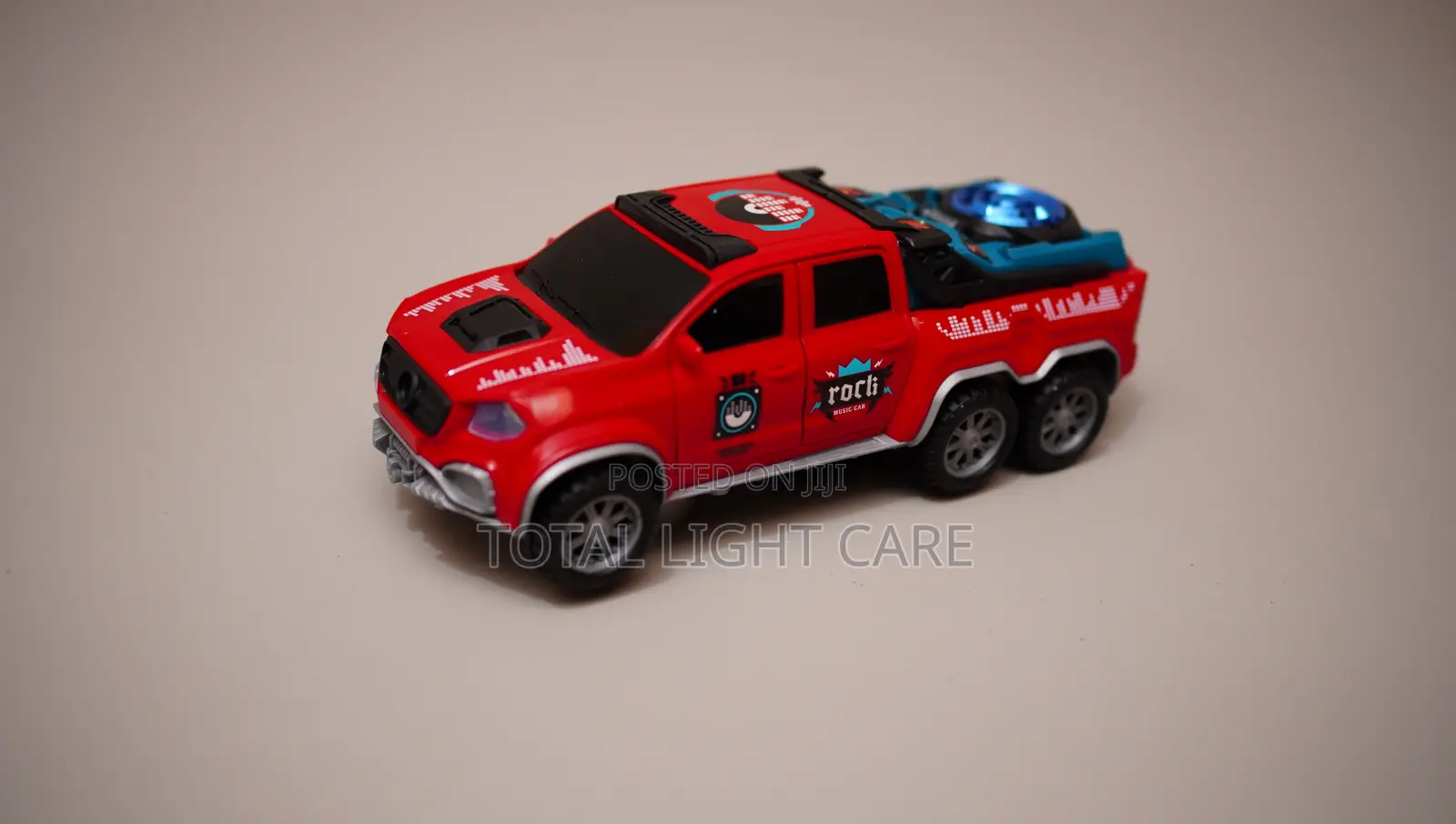 Smart Car Toy With Auto-Turn, Lights and Music