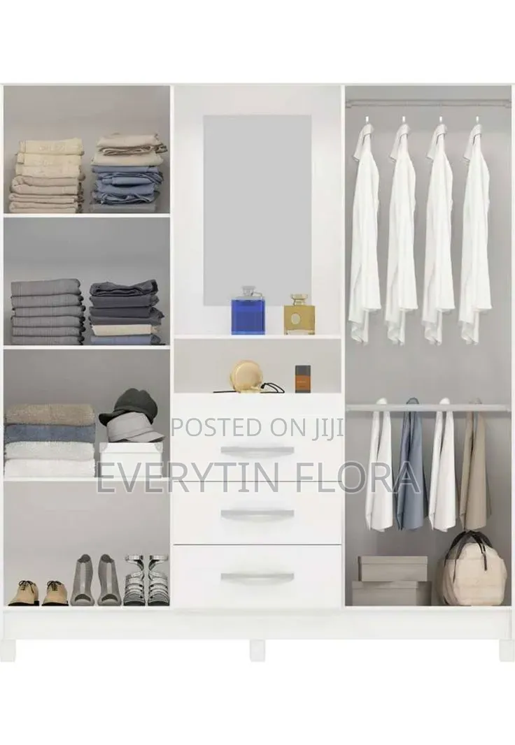 Modular Adjustable Wardrobe System – 90-200cm*