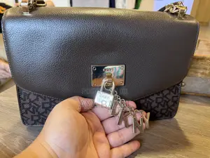 Dkny Brown Leather Bag