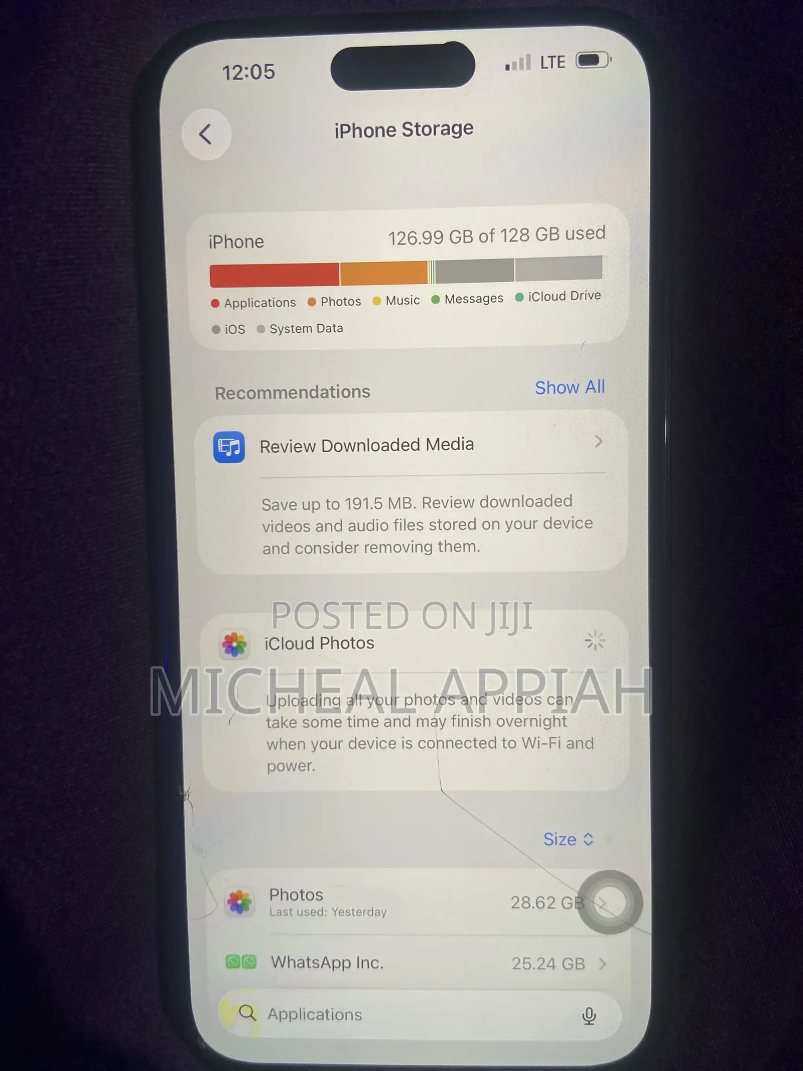 Apple iPhone 15 Plus 128 GB Black