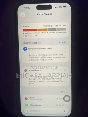 Apple iPhone 15 Plus 128 GB Black