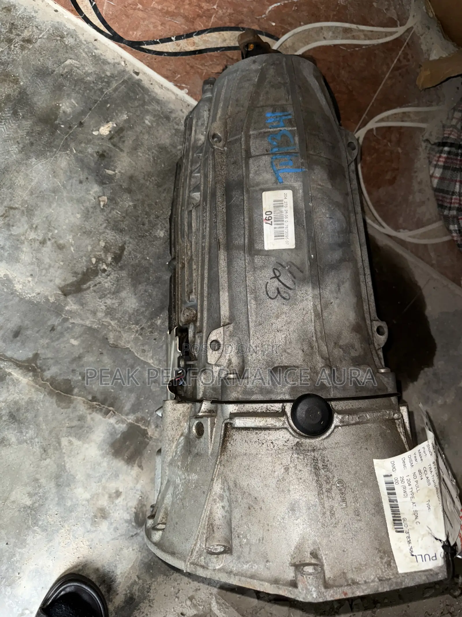 2014 Mercedes Benz C300 Gear Box / Transmission