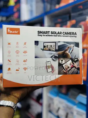 Fsudz Jk-02 Model Solar-Powered Security Camera